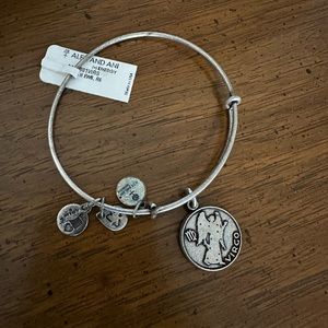 Alex & Ani silver Virgo bangle